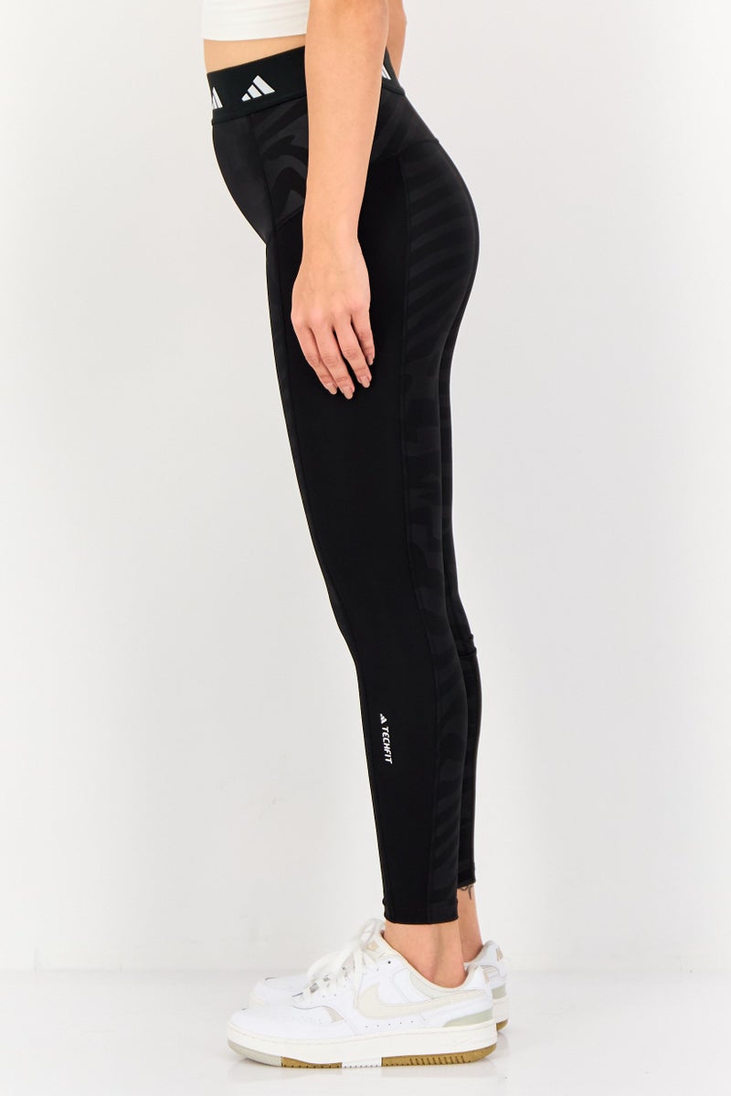 Adidas Women Tight Fit Training Leggings, Black - Image 2