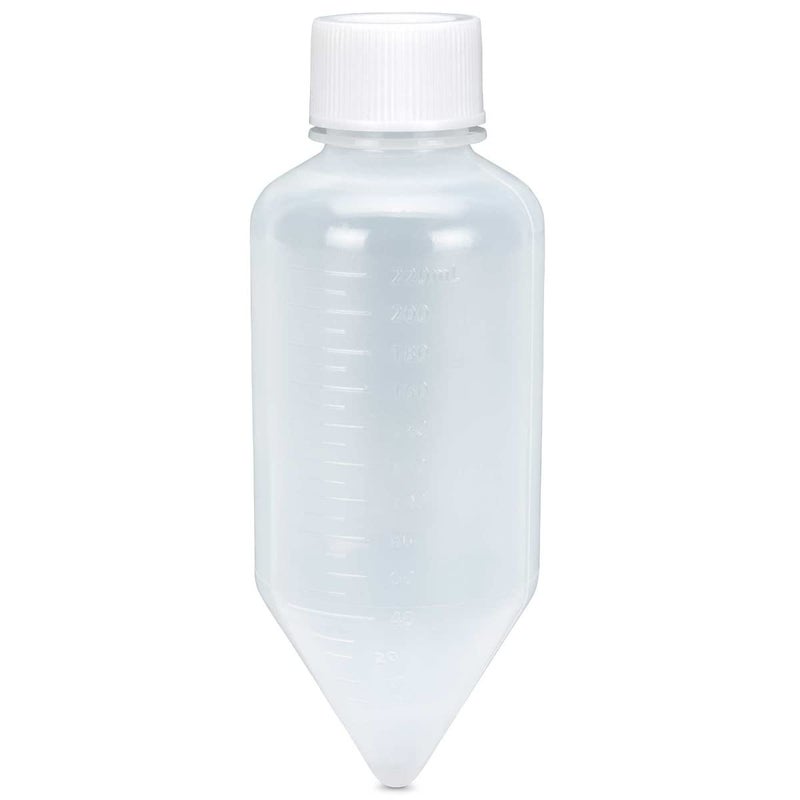 Globe Scientific Globe Scientific 6338 PP Large Volume Centrifuge Tube, Sterile, Attached Screw Cap, 500mL Capacity, Pack of 6  - Image 1
