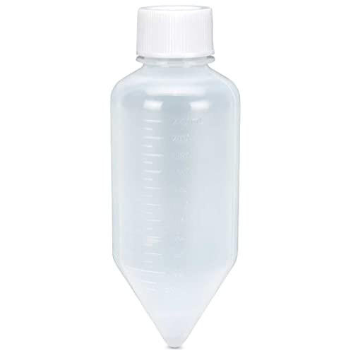 Globe Scientific Globe Scientific 6338 PP Large Volume Centrifuge Tube, Sterile, Attached Screw Cap, 500mL Capacity, Pack of 6  - Image 2