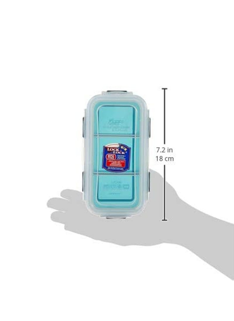 LOCK & LOCK LocknLock 2PC Insulated Lunch Bag Set - Grey, Airtight and BPA-Free Containers  - Image 4