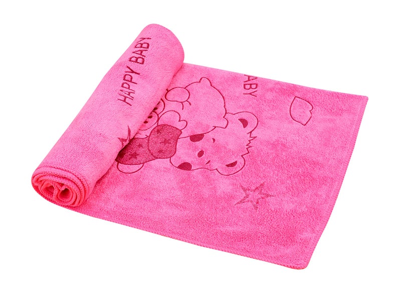 THE LITTLE LOOKERS® Towel for Newborn/Baby/Kids| Super Soft Baby Bath Towel Set for Infants/Bathing Accessories (Dark Blue, Large(60X105cm)) - Image 2
