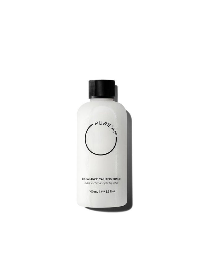 PURE'AM PURE'AM - Korean Toner for Dry Skin - Deeply Hydrating - Hyaluronic Acid & Vegan Ceramides - Korean Skincare Toner for Face, Sensitive Skin - Redness & Acne - 3.3 fl. oz, 100 ml  - Image 1