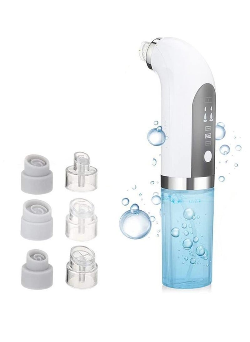 KASTWAVE - Blackhead Remover Pore Vacuum Cleaner, Facial Pore Cleaner Comedone Extractor, USB Rechargeable Black Head Suckers with 3 Adjustable Suction Power and 6 Replacement Probes - Image 1