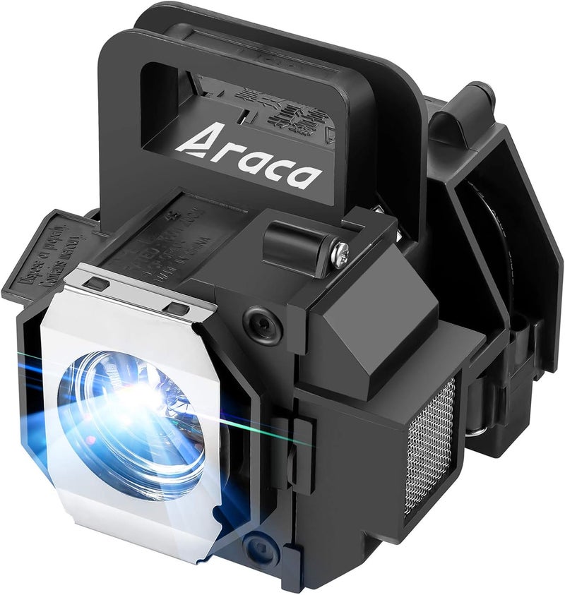 Araca ELPLP49 Replacement Projector Lamp with Housing for Epson PowerLite Home Cinema 8350 8700UB 8500UB H373A H336A 7500UB 8345 6500UB 9500UB 9700UB Projector Lamp Bulb - Image 1