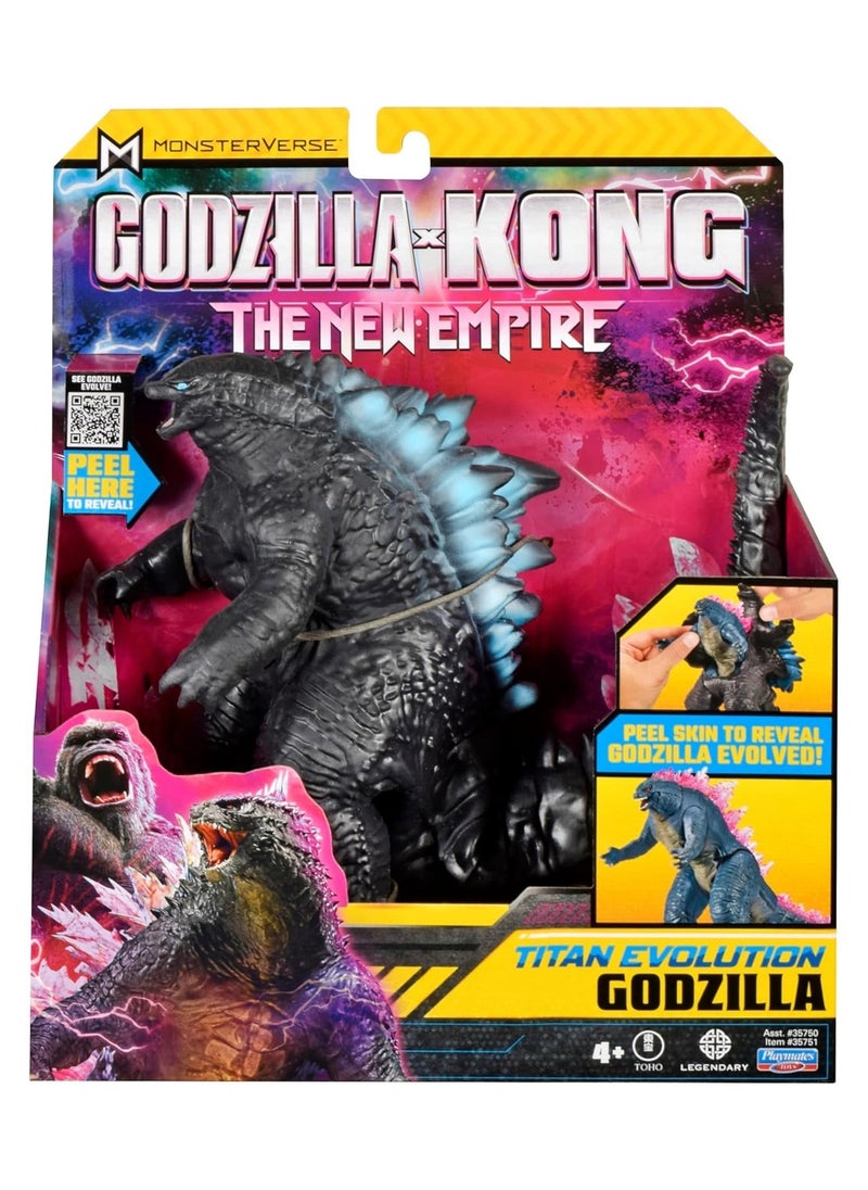 Godzilla - Godzilla x Kong : The New Empire - 7" Titan Evolution Godzilla (peel skin to reveal Godzilla evolved) - Image 1