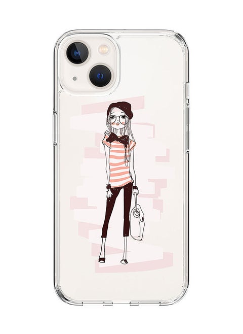 Classic Clear Case for Apple iPhone 14 Hybrid Soft Case Flexible Edges Anti Drop TPU PC Gel Thin Transparent Cover [ Designed for Apple iPhone 14 ] - Style Queen