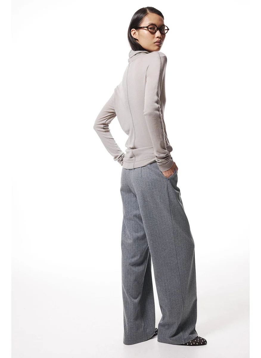 اتش اند ام High-Waisted Tailored Trousers