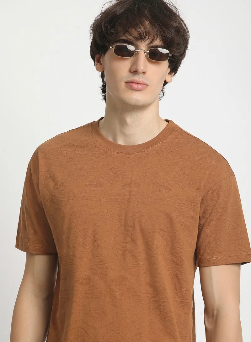 THE BEAR HOUSE Men’s Cotton T-Shirt – Soft, Breathable & Comfortable, Perfect for Casual Wear, Ideal for Everyday & Summer