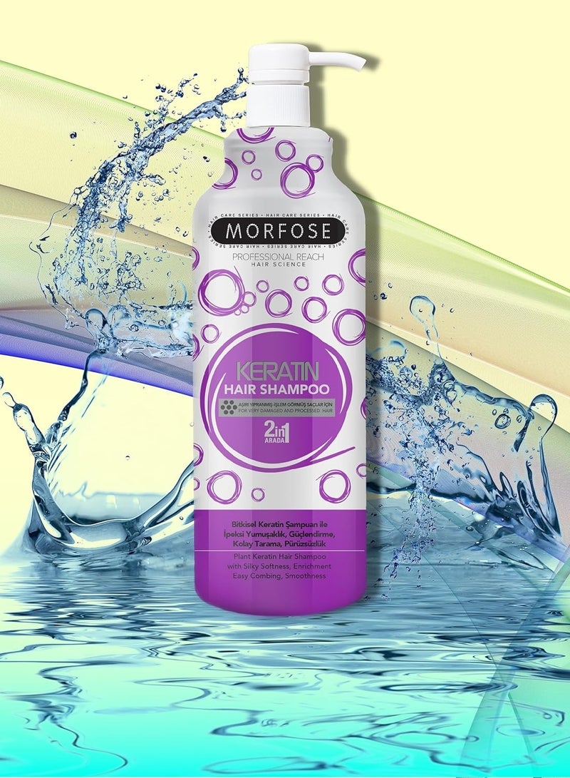 مورفوز شامبو مورفوس اليومي بالكيراتين - ترطيب واستعادة (1000 مل) - Image 2