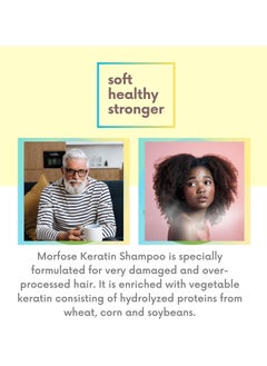 MORFOSE Morfose Daily Keratin Treatment Shampoo - Hydrate & Restore (1000ml)  - Image 3