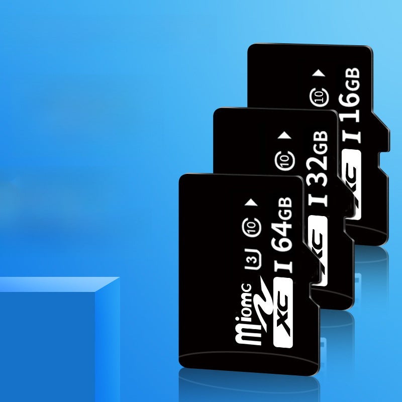 High-Quality Digital Memory Cards for Various Devices Black and White 