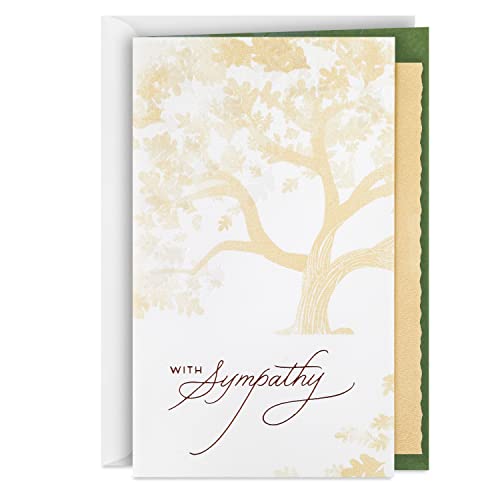 Hallmark Sympathy Card, Tree (Every Prayer for Peace) - Image 1