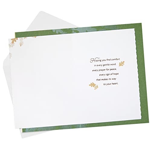 Hallmark Sympathy Card, Tree (Every Prayer for Peace) - Image 3