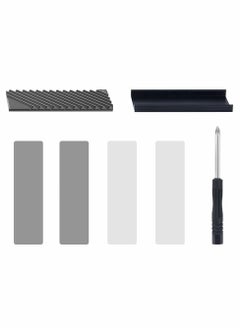 Y&D M.2 Heatsink Cooler, 2280 SSD Heatsink, Aluminum Double-Sided NVME Heat Sinks for PS5 Computer PC -Grey  - Image 5