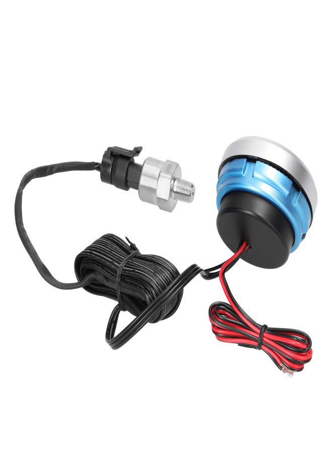 مقياس ضغط الزيت 52 مم، عداد رقمي للسيارة، شاشة LED، 9-35 فولت، مزود بمستشعر 1/8NPT ووظيفة إنذار - Image 2