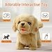 CU-MATE CUMATE Interactive Plush Golden Retriever Puppy Electronic Walking Dog Toy with Barking and Tail Movement Kids Gift 3 Years - Image 4