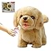 CU-MATE CUMATE Interactive Plush Golden Retriever Puppy Electronic Walking Dog Toy with Barking and Tail Movement Kids Gift 3 Years - Image 2