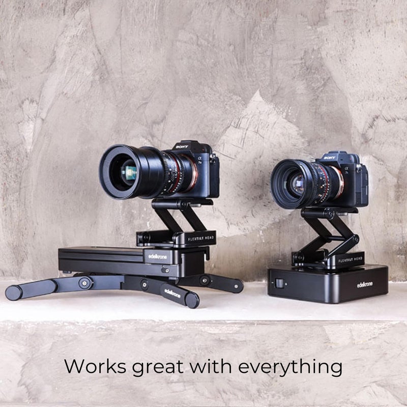 edelkrone FlexTILT All-in-One Flexible Head for Panning, Tilting, & More Tripod Heads for Cameras Easy Adjustment - Z-Flex Tilt Head, Tripod Head for Sliders, Dollies, Jibs & Camera Stands (Original) - Image 5