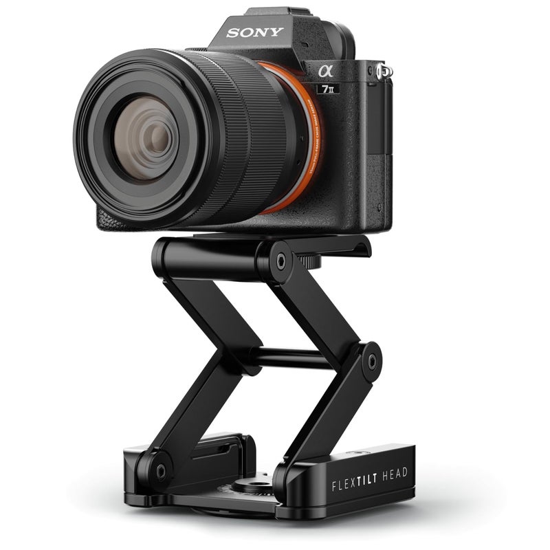 edelkrone FlexTILT All-in-One Flexible Head for Panning, Tilting, & More Tripod Heads for Cameras Easy Adjustment - Z-Flex Tilt Head, Tripod Head for Sliders, Dollies, Jibs & Camera Stands (Original) - Image 1