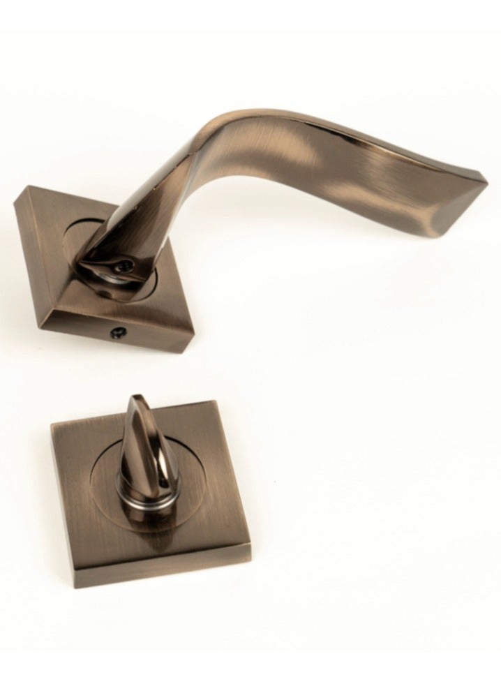 Siag Pinar Rosetta Bathroom Door Handle  - Image 1
