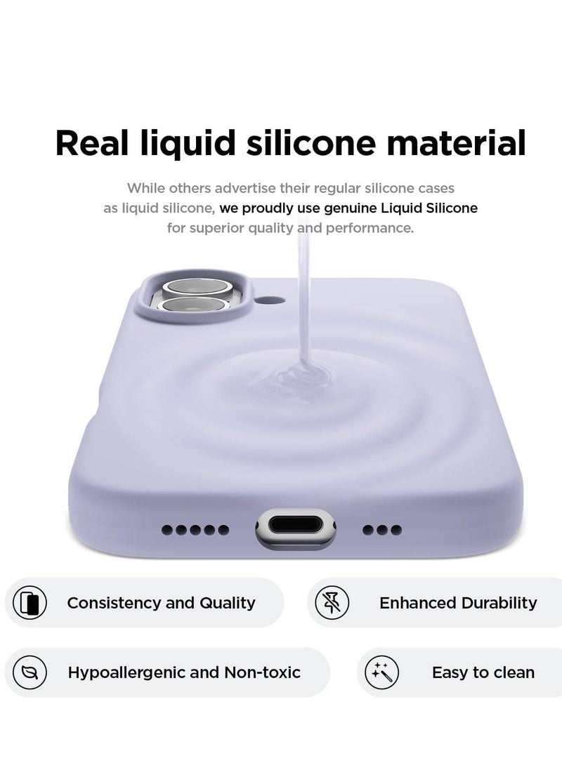 iPhone 16 Case Upgrade Defender Silicone Cover ShockProof Anti-Scratch Protective Phone Case (VOILET) - Image 3