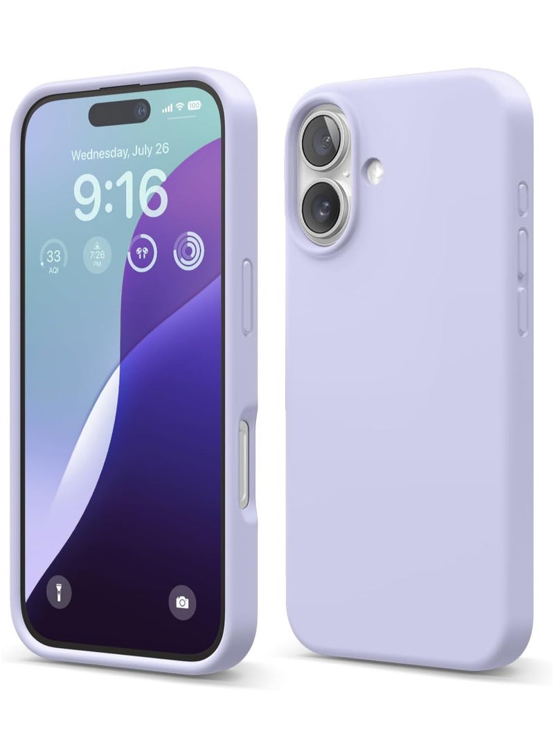 iPhone 16 Case Upgrade Defender Silicone Cover ShockProof Anti-Scratch Protective Phone Case (VOILET) - Image 1