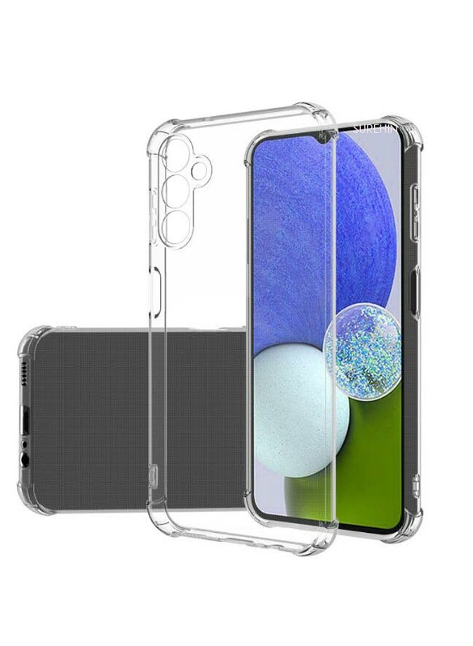 Galaxy M15 5G Clear Cover Case soft TPU Transparent Back Protective Case shock Absorbent Reinforced Corner for Galaxy M15 5G - Image 5
