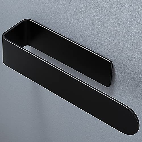 Taozun Hand Towel Holder/Hand Towel Bar - Black Face Towel Holder Self Adhesive Towel Ring for Bathroom, Stainless Steel - Image 4