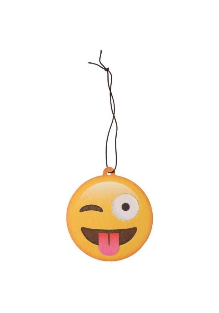 Lemon Fragranced Crazy Emoti Air Freshener
