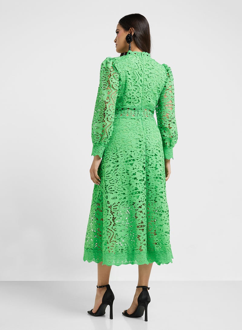 ELLA Lace Midi Dress - Image 2