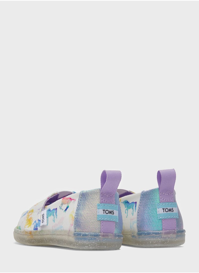 TOMS - Kids Unicorn Alp Velcro Espadrille - Image 1