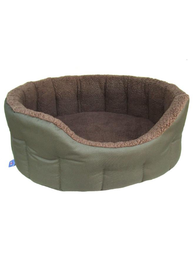 Moro Moro Orthopedic Plush Dog Bed with Soft Fur & Plastic Base – Cozy & Washable Pet Nest - Image 1