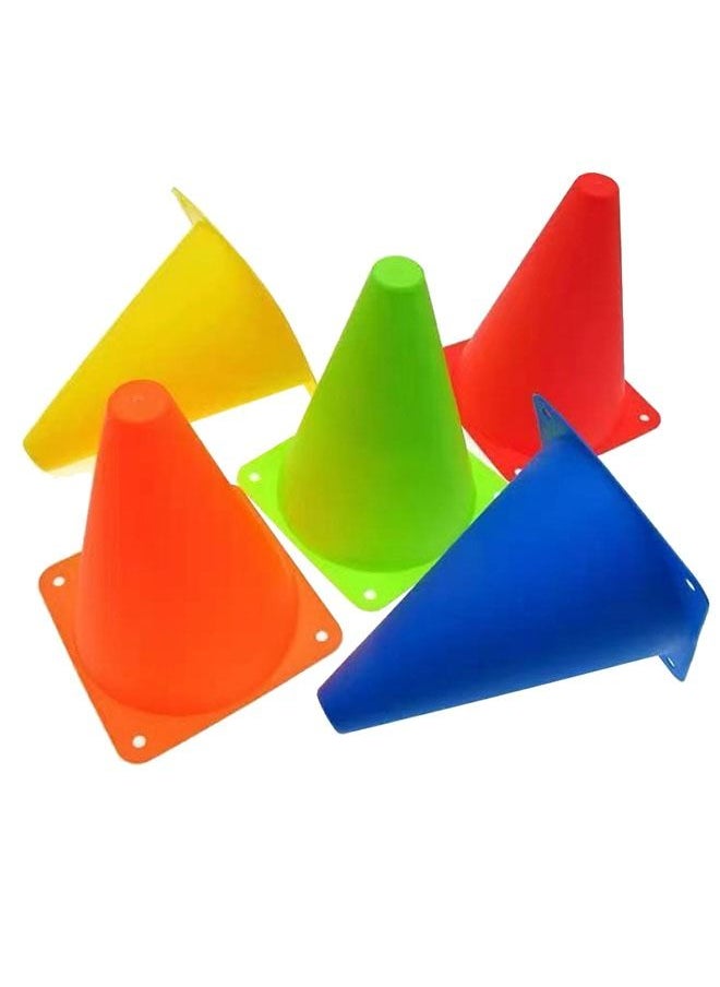 ZCM-HAPPY 60-Piece Multi-Purpose Sports Training Disc Cones Traffic Cone Set  - Image 2