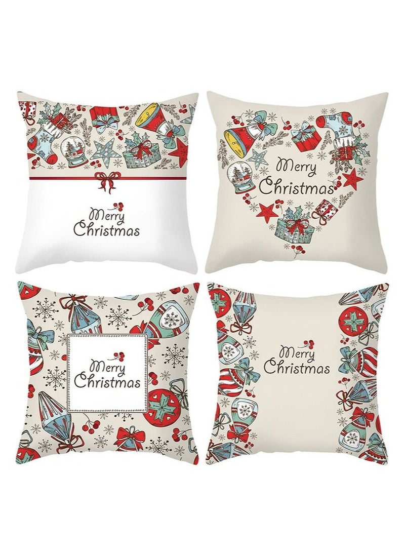 Y&D 4Pcs pillow case cover cushion for home decor 45*45cm 