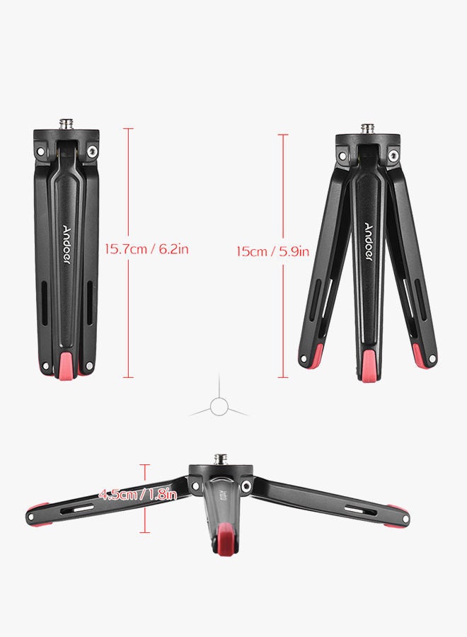 NIBEMINENT Tripod Convertible Camera Monopod Black - Image 5