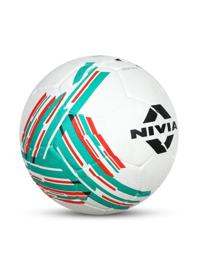 Nivia Country Colour Football (Italy)/Rubberized Moulded/Suitable for Hard Ground Without Grass, Wet & Grassy Ground & Artificial Turf/Training Ball/Soccer Ball/Size - 3 (Multicolour) - Image 3