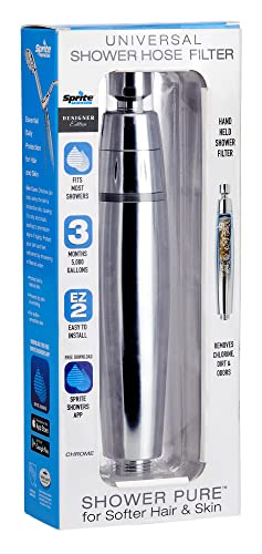 Sprite HF2-CM Shower Hose Filter 2 with HHC Filter Cartridge, Chrome - Image 4