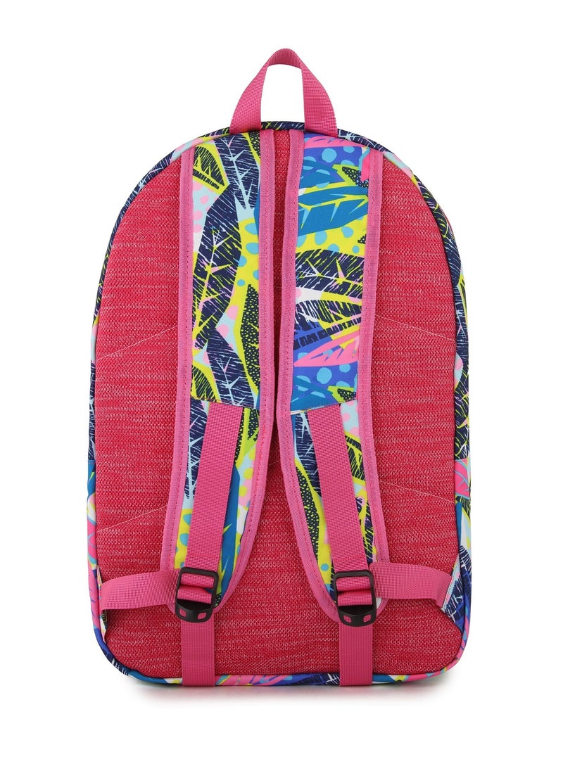 Elite - Elite Unisex Printed School Bags 3 Pocket With Laptop Pocket - 17inch - Yellow / Multicolor - No:GS 223 - Image 1