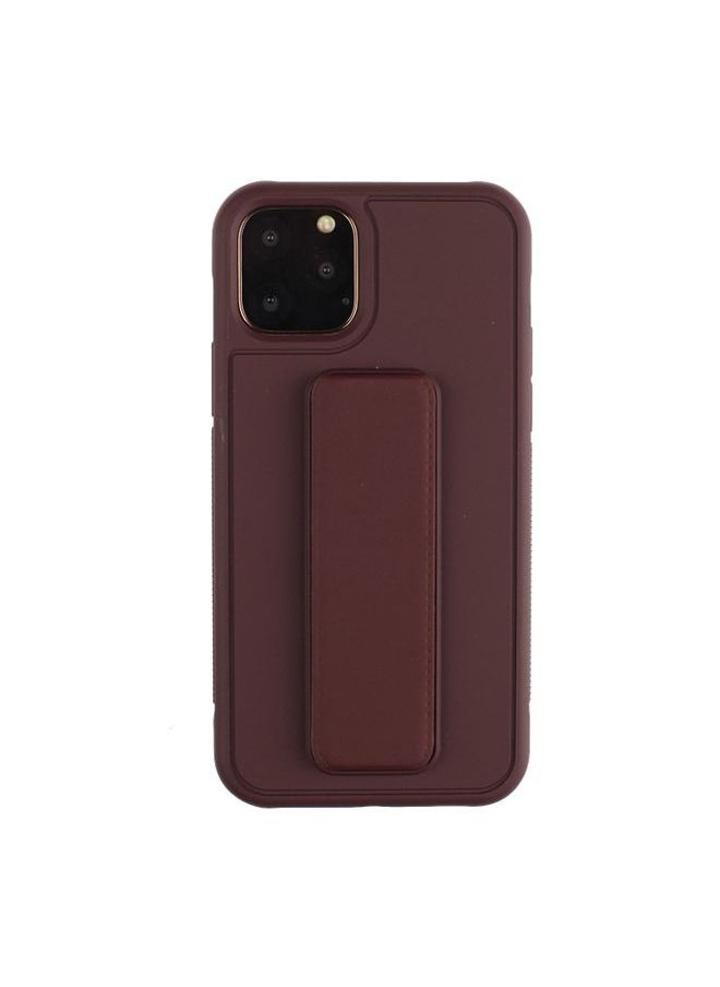 Brand Collection iPhone 12 Pro Max Case 6.7 inch with Magnetic Stand Holder Premium Silicone Vertical and Horizontal Hand Strap Grip Multi Stand Cover  - Image 3