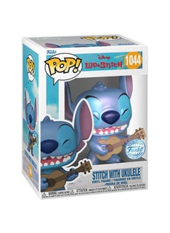 Funko Funko Pop! Disney: Lilo & Stitch - Stitch with Ukulele (PRL)(Exc) - Collectable Vinyl Figure - Gift Idea - Official Merchandise - Toys for Kids & Adults  - Image 2