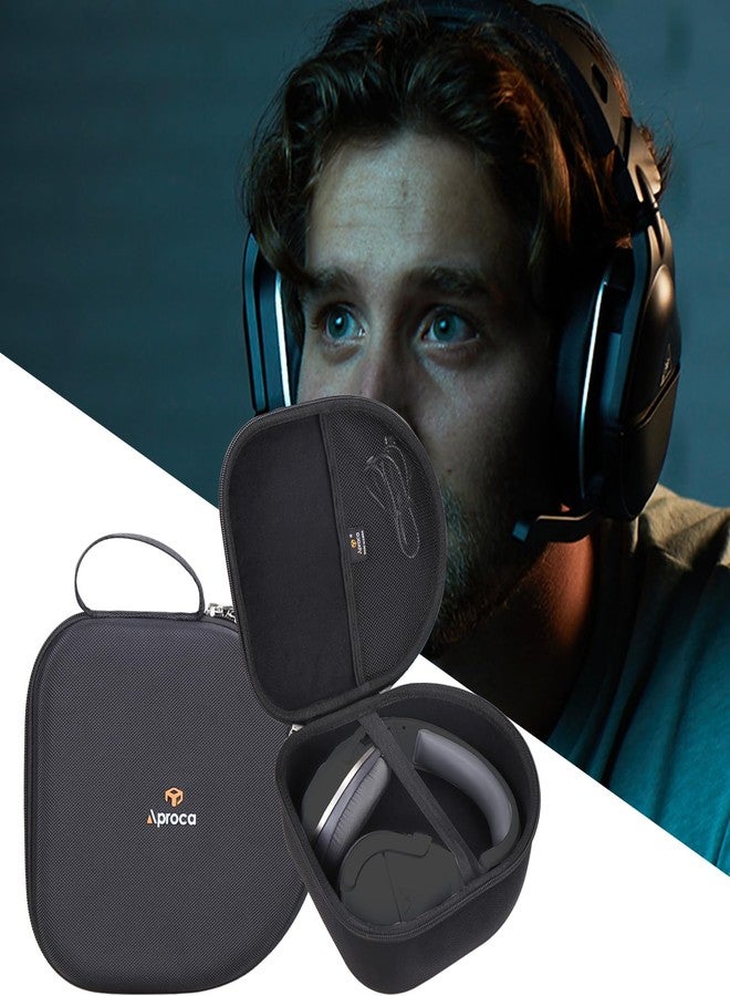 Aproca Portable Case Compatible with Turtle Beach Stealth 600/700 Gen 3/700 Gen 2 MAX Wireless Multiplatform Amplified Gaming Headset and Accessories, Black - Image 4