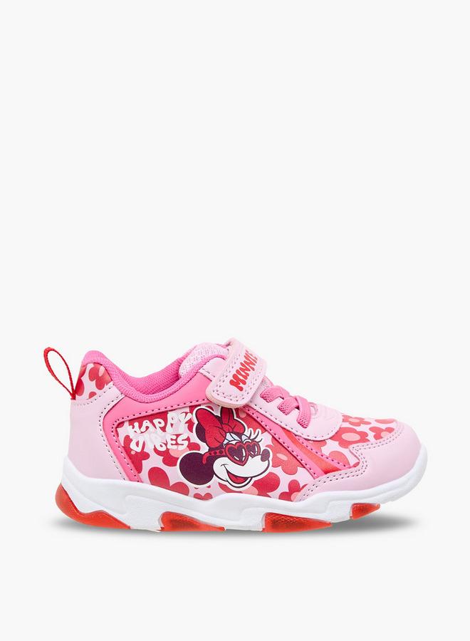 Disney Girls Minnie Mouse Print Sneakers - Image 3