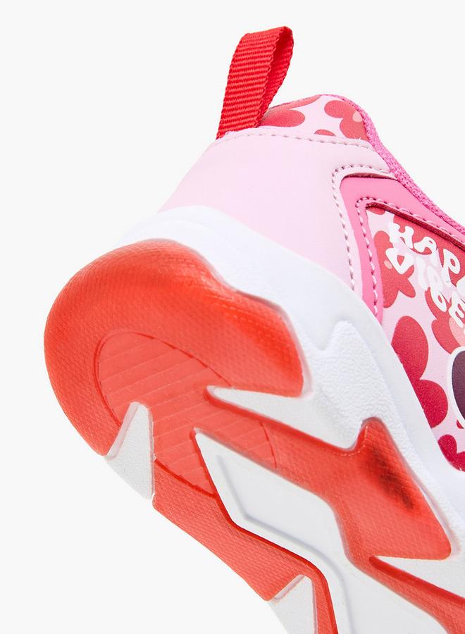 Disney Girls Minnie Mouse Print Sneakers - Image 5