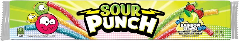 Sour Punch عصا حامضة قوس قزح - 24 قطعة - Image 2