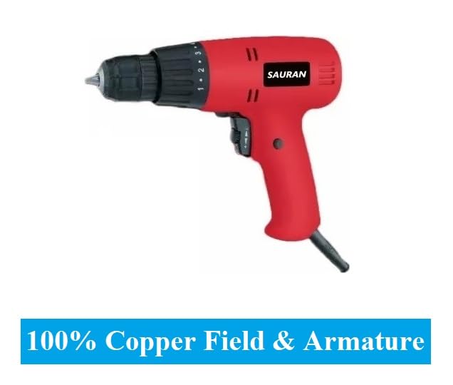 SAURAN HEAVY DUTY 10MM SCREWDRIVER DRILL MACHINE 450 WATT - Image 2