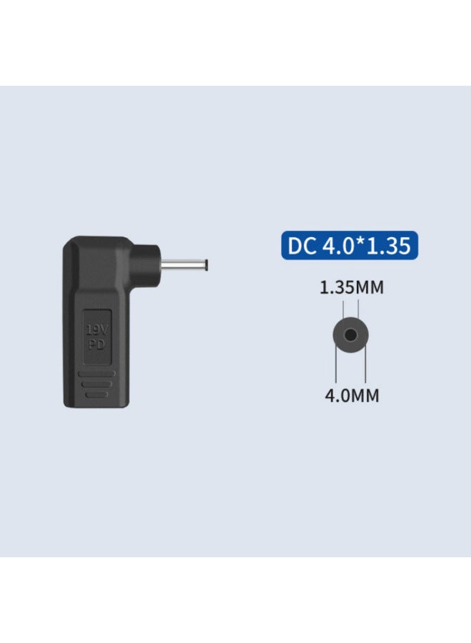 PD Notebook Charging Line Typec Mother To 40135mm For Notebook Computer Pd Power Decoy Fast Charging Line-Color:TypeC To 40135 Adapter  - Image 1