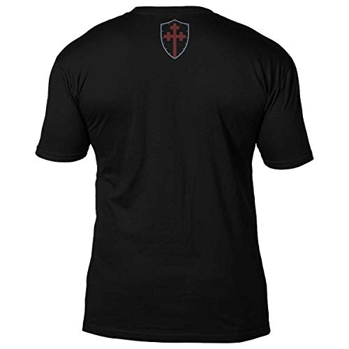 7.62 Design Saint Michael 'Defend Us' Men's T-Shirt XL Black - Image 2