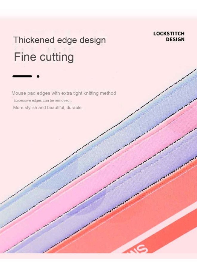 Anna Pink Cartoon Strawberry Bear Non-Slip Mouse Pad - Image 3