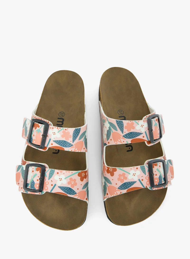 Mumka Pink Garden Pink Garden Sandals for Women | Best Price UAE