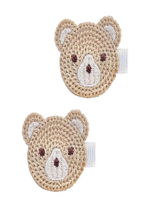 BBTDIN Bear Ear Hair Clip Pin Baby Girls Hair-Clips Hairpin Black Bear Ear Hairgrip BBG09 (Bear Cub) - Image 4